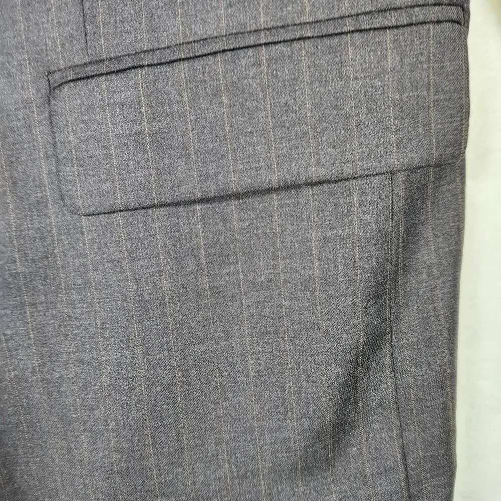 Nautica 42S Wool Blazer Brown Pinstripe 2 Button Sport Coat Jacket‎ W36 Colombia